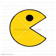 PacMan Doodle 014 svg dxf eps pdf png