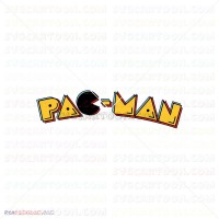 PacMan Doodle 024 svg dxf eps pdf png