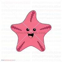 Peach Finding Nemo 009 svg dxf eps pdf png