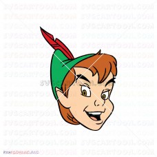 Peter Pan Face Peter Pan 008 svg dxf eps pdf png