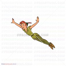 Peter Pan flying Peter Pan 003 svg dxf eps pdf png