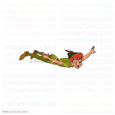 Peter Pan flying Peter Pan 009 svg dxf eps pdf png