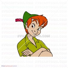 Peter Pan with arms crossed Peter Pan 001 svg dxf eps pdf png