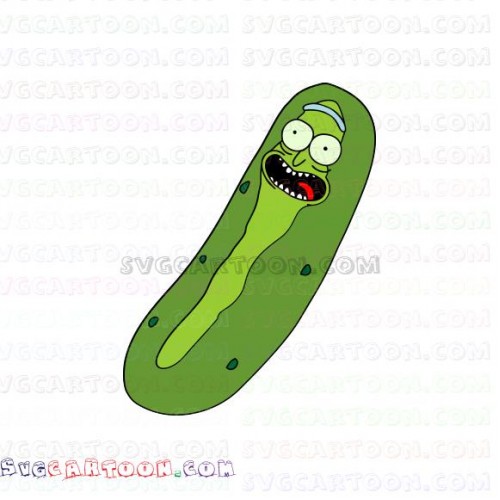 Download Pickle Rick Rick And Morty Svg Dxf Eps Pdf Png