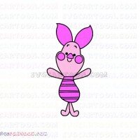 Piglet Baby Winnie the Pooh 21 svg dxf eps pdf png