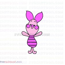 Piglet Baby Winnie the Pooh 21 svg dxf eps pdf png