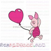 Piglet Balloon Winnie the Pooh svg dxf eps pdf png