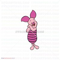 Piglet Winnie The Pooh 017 svg dxf eps pdf png