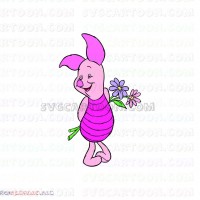 Piglet Winnie the Pooh 10 svg dxf eps pdf png