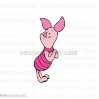 Piglet Winnie the Pooh 11 svg dxf eps pdf png