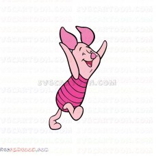 Piglet Winnie the Pooh 12 svg dxf eps pdf png