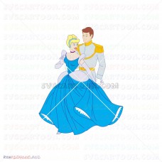 Prince Charming and Cinderella 024 svg dxf eps pdf png