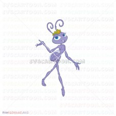 Princess Atta the Ant Bugs Life 0011 svg dxf eps pdf png