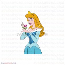 Princess Aurora Sleeping Beauty 001 svg dxf eps pdf png