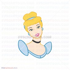 Princess Cinderella 014 svg dxf eps pdf png