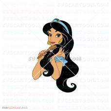 Princess Jasmine Aladdin 003 svg dxf eps pdf png