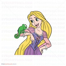 Princess Rapunzel Tangled 008 svg dxf eps pdf png