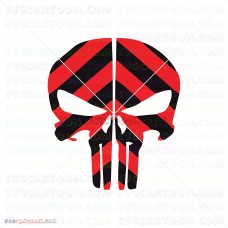 Punisher Silhouette 012 svg dxf eps pdf png