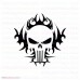 Punisher Silhouette 031 svg dxf eps pdf png