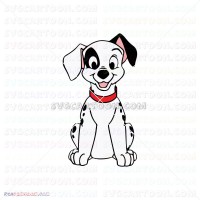 Puppy Patch 101 Dalmations 037 svg dxf eps pdf png