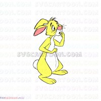Rabbit Winnie the Pooh 2 svg dxf eps pdf png