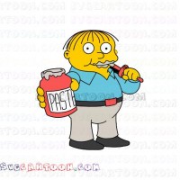 Ralph Wiggum The Simpsons svg dxf eps pdf png