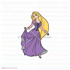 Rapunzel Tangled 001 svg dxf eps pdf png