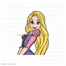 Rapunzel Tangled 002 svg dxf eps pdf png