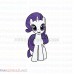 Rarity My Little Pony svg dxf eps pdf png