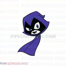 Raven 2 Teen Titans Go svg dxf eps pdf png