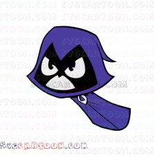 Raven Flaying Teen Titans Go svg dxf eps pdf png