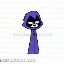 Raven Stand up Teen Titans Go svg dxf eps pdf png