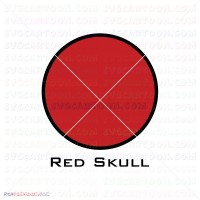 Red Skull svg dxf eps pdf png