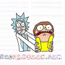 Rick Sanchez and Morty Smith Rick and Morty svg dxf eps pdf png