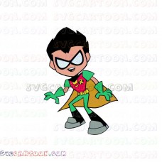 Robin 2 Teen Titans Go svg dxf eps pdf png