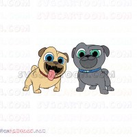 Rolly And Bingo Puppy Dog Pals svg dxf eps pdf png