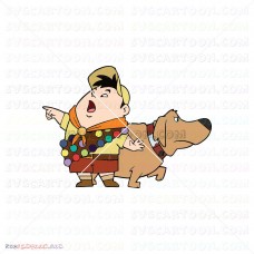 Russell and Dog Dug Up 006 svg dxf eps pdf png