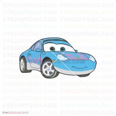 Sally Carrera Car Cars 062 svg dxf eps pdf png