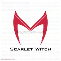 Scarlet Witch svg dxf eps pdf png