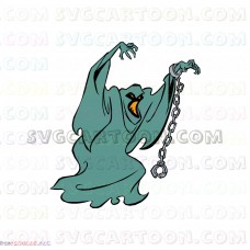Scary Ghost Scooby Doo svg dxf eps pdf png
