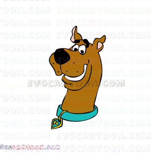Download Scooby Doo Face Svg Dxf Eps Pdf Png