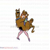 Scooby Doo with Daphne Blake svg dxf eps pdf png