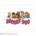 Scooby Doo with friends and logo svg dxf eps pdf png