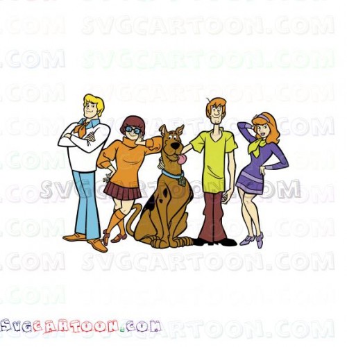 Download Scooby Doo With Friends Svg Dxf Eps Pdf Png
