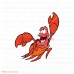 Sebastian the Crab The Little Mermaid 026 svg dxf eps pdf png