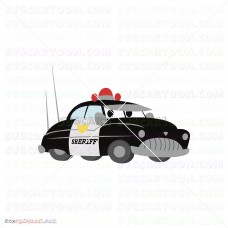 Sheriff Car Cars 064 svg dxf eps pdf png