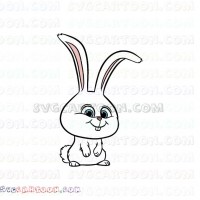 Snowball The Secret Life of Pets svg dxf eps pdf png