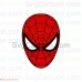 Spider Man Face 2 svg dxf eps pdf png