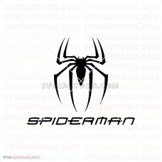 Spider Man Silhouette 005 svg dxf eps pdf png