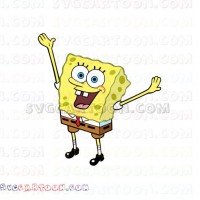 Spongebob Squarepants 2 svg dxf eps pdf png